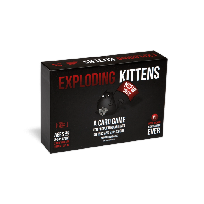 Asmodee Exploding Kittens: NSFW Deck (EN)