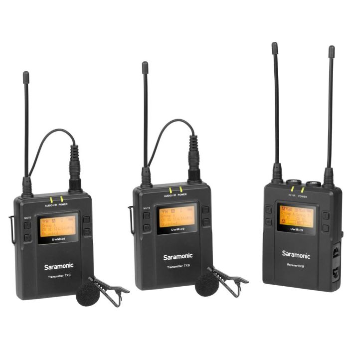 Saramonic UWMIC9 (TX9+TX9+RX9) Saramonic UWMIC9 (TX9+TX9+RX9)