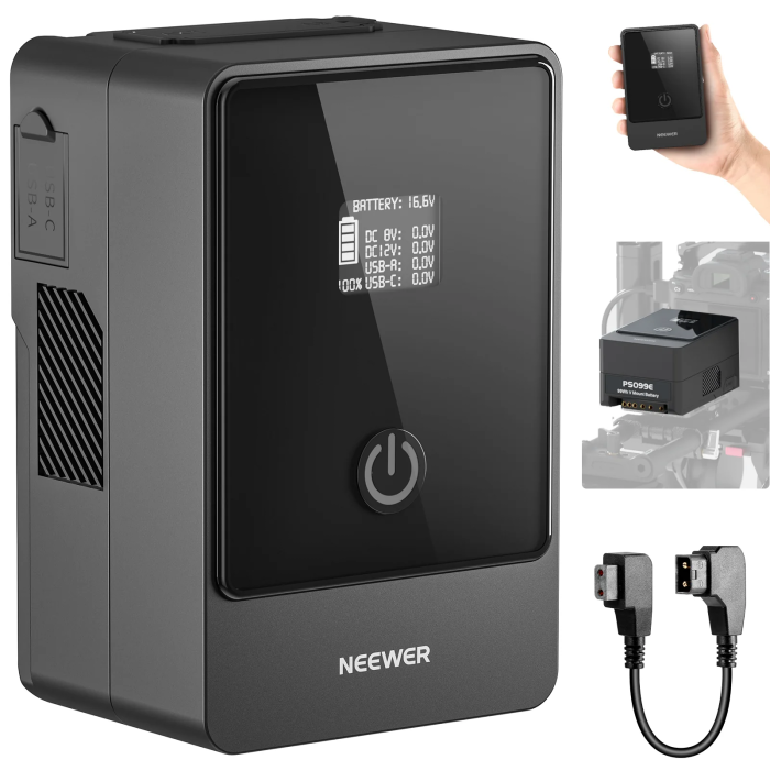 Neewer PS099E 99 Wh V-Mount Lithium Battery