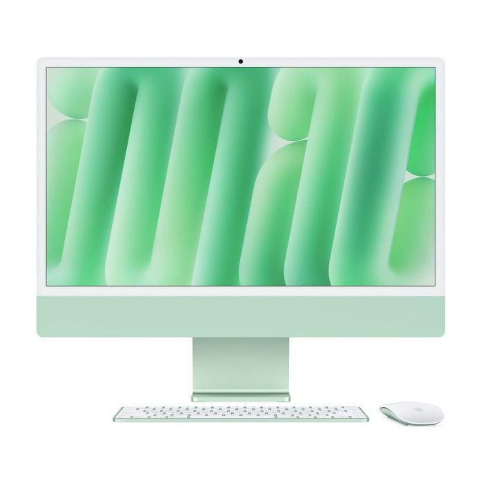 Apple iMac 24 Apple M4 10C CPU, 10C GPU 16GB RAM 512GB SSD Trackpad, Keyboard with Touch ID and Numeric Keypad Green (Spec. conf.)