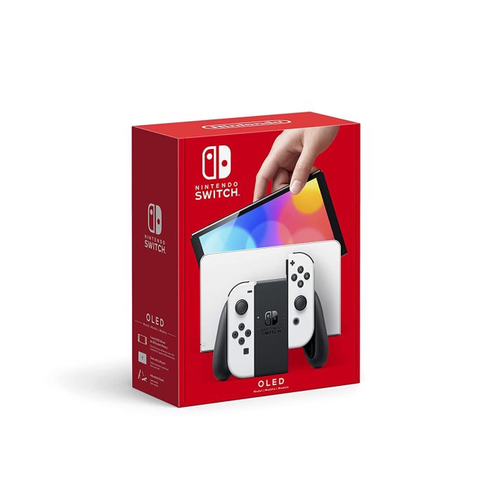 Nintendo Switch (OLED Model) White set