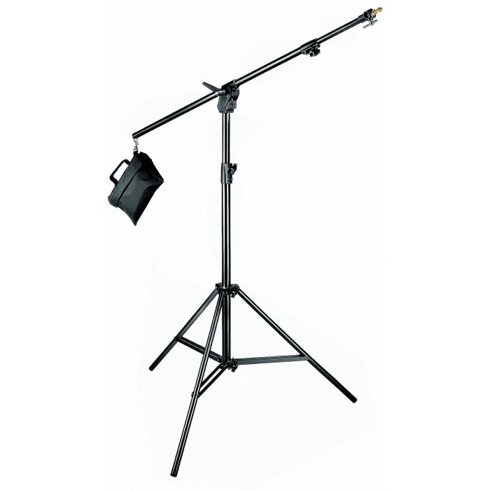 Manfrotto Black Aluminium Combi-Boom Stand with Sandbag (ML420NSB)