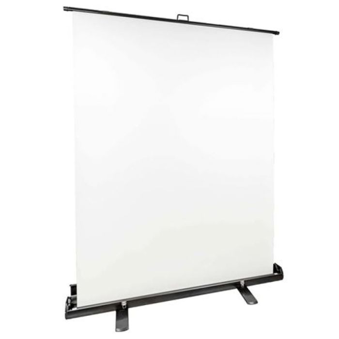 StudioKing Roll-Up Background Screen FB-150200FW 150x200cm White