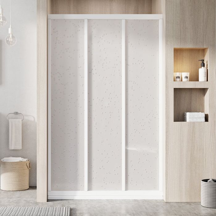 Ravak Shower Door ASDP3-80 198 White + Polystyrene Pearl (00V401R211)