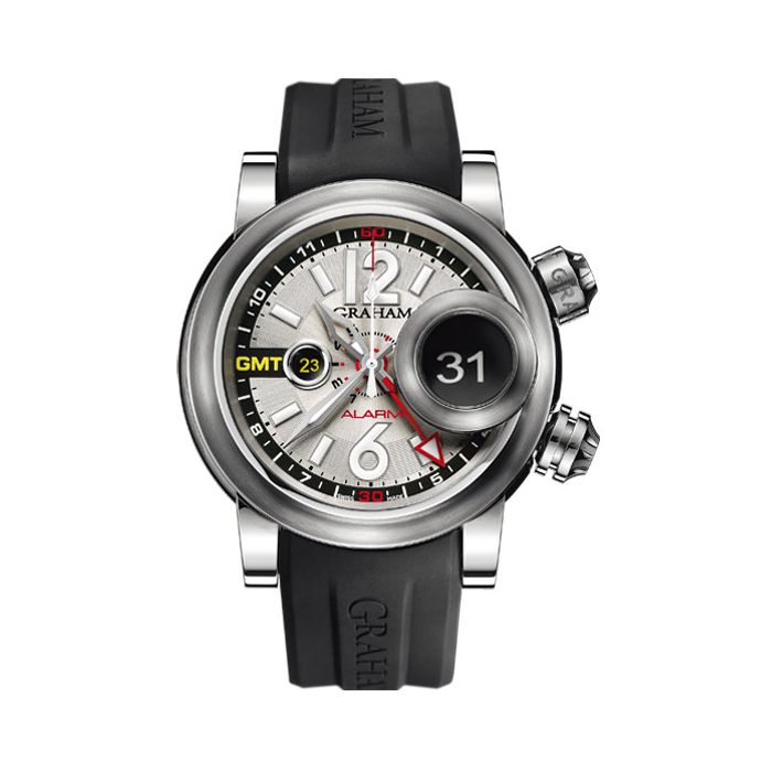 Graham Swordfish Grillo Alarm GMT Men's Watch 2SWGS.S08A Graham Swordfish Grillo Alarm GMT Men's Watch 2SWGS.S08A