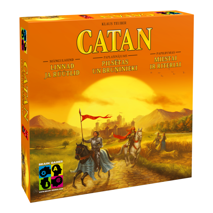 Brain Games Catan: Cities & Knights (LT/LV/EE)