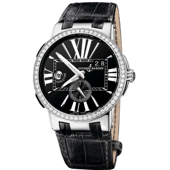 Ulysse Nardin Executive Dual Time Men's Watch 243-00B-42