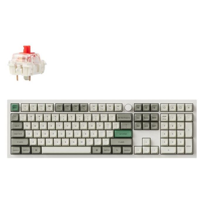 Keychron Q6 Max RGB Shell White Q6M-P1 (Q6M-P1)