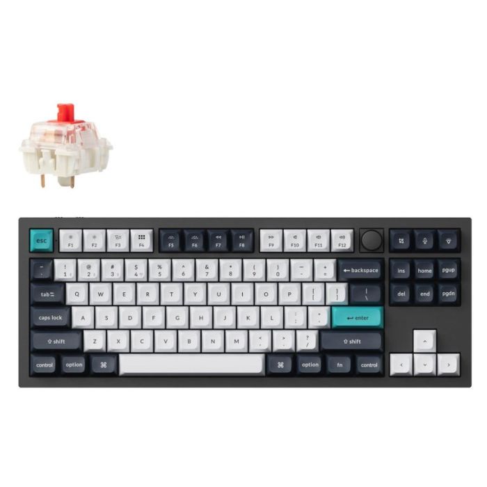Keychron Q3 Max Wireless RGB Carbon Black Keyboard (Q3M-M1)