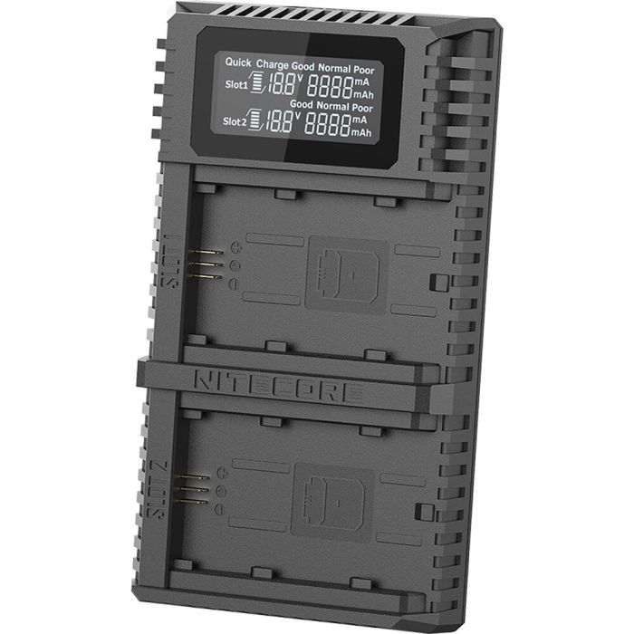 Nitecore USN4 Pro Li-ion USB Twin Double Charger for Sony NP-FZ100 Camera Battery