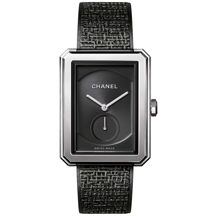 Chanel Boyfriend Tweed 37mm Ladies Watch H5201