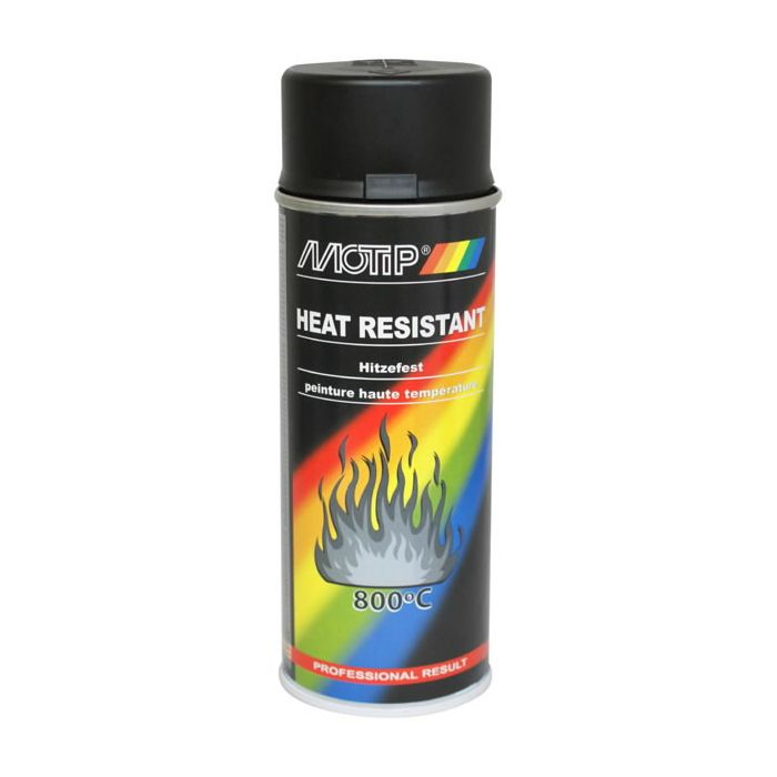 Motip Thermo Spray 800°C Black 400ml (04031&MOTIP)