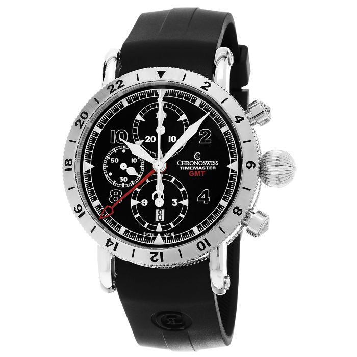 Chronoswiss Timemaster GMT Chronograph Men's Watch CH-7533GST-BK2