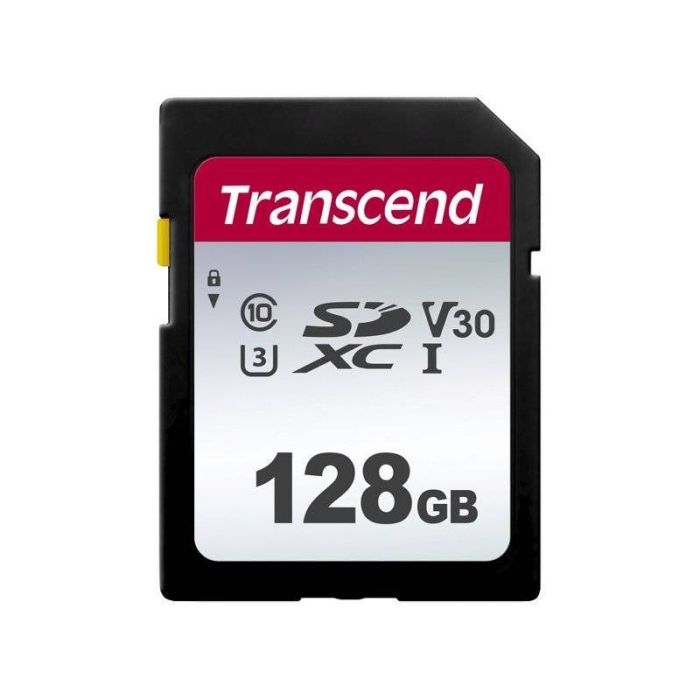 Transcend Silver 300S SDXC 128GB UHS-I U3 (V30) R95/W45 Transcend Silver 300S SDXC 128GB UHS-I U3 (V30) R95/W45