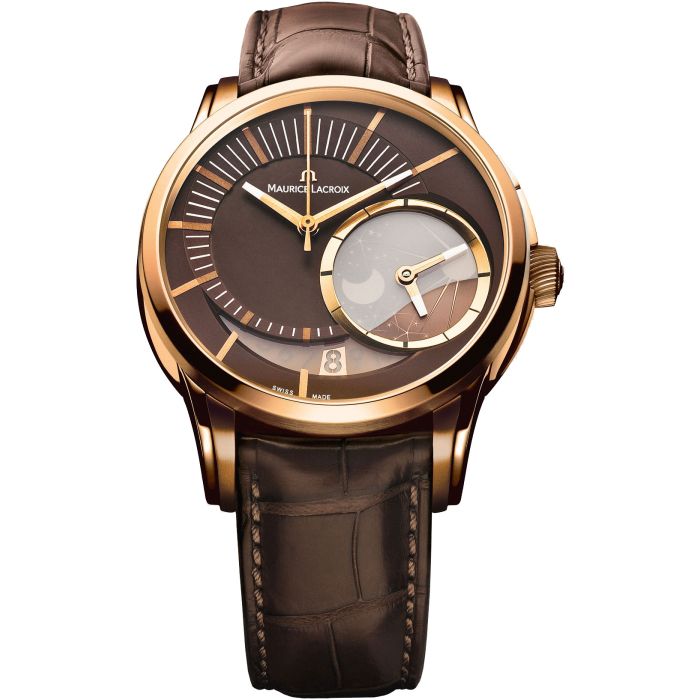 Maurice Lacroix Pontos Decentrique GMT Men's Watch PT6118-PG101-731 Maurice Lacroix Pontos Decentrique GMT Men's Watch PT6118-PG101-731