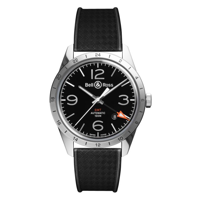 Bell & Ross Vintage BR123 Original Men's Watch BR123-GMT-24H Bell & Ross Vintage BR123 Original Men's Watch BR123-GMT-24H