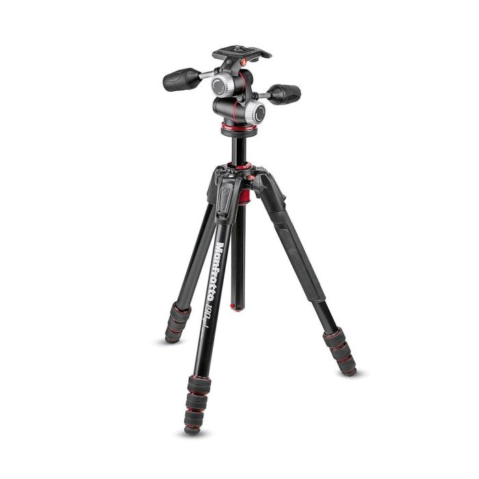 Manfrotto 190go! MS Aluminum Tripod Kit 4-Section with XPRO 3-way Head (MK190GOA4-3WX) Manfrotto 190go! MS Aluminum Tripod Kit 4-Section with XPRO 3-way Head (MK190GOA4-3WX)