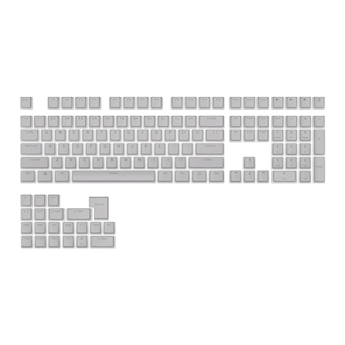 Royal Kludge Pudding PBT Keycaps - (129 pcs., Grey, PBT, ISO, ANSI, UK layout) Royal Kludge Pudding PBT Keycaps - (129 pcs., Grey, PBT, ISO, ANSI, UK layout)