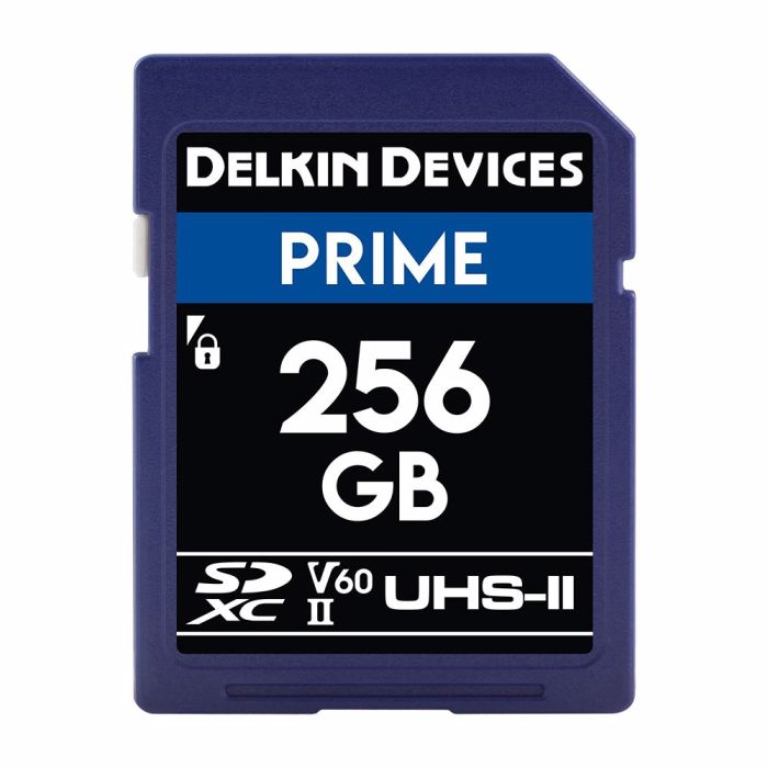 Delkin Prime SDXC 256GB Class 10 U3 V60 300/100 MB/s (DDSD19002HV)