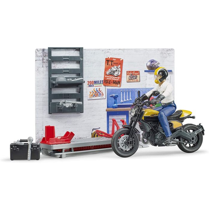 Bruder bworld motorcycle service (62102)