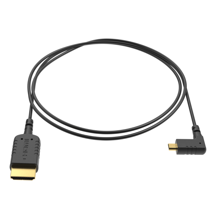 8Sinn eXtraThin Angled Micro HDMI - HDMI Cable 40cm