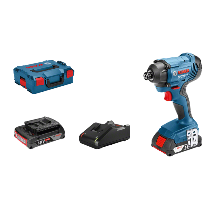 Bosch GDR 18V-160, 2x2.0Ah, 1820CV L-Boxx (06019G5100)