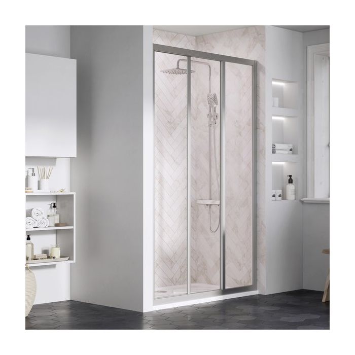Ravak Shower Door ASDP3-90 198 White + Glass Transparent (00V701R2Z1) Ravak Shower Door ASDP3-90 198 White + Glass Transparent (00V701R2Z1)