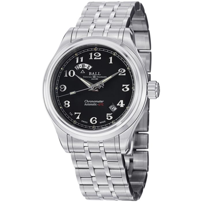 Ball Trainmaster Dual Time Men's Watch GM1020D-SCJ-BK