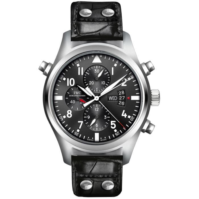 IWC Pilot's Watch Double Chronograph Men's Watch IW377801