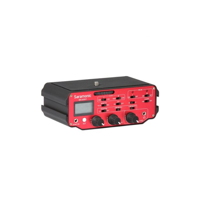 Saramonic SR-AX107 Two-Ch XLR Audio Adapter (Isolation Transformer, Preamplifiers, Phantom Power)