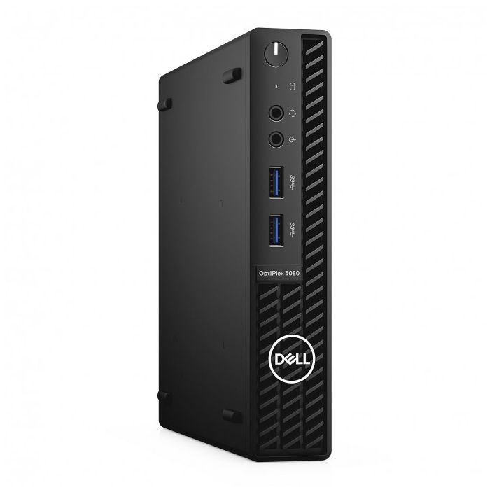 Dell Optiplex 3080 MFF/ i3-10105T/ 8GB/ 256GB SSD/ Integrated/ WiFi/ ENG/ Windows 10 Pro (N212O3080MFF)