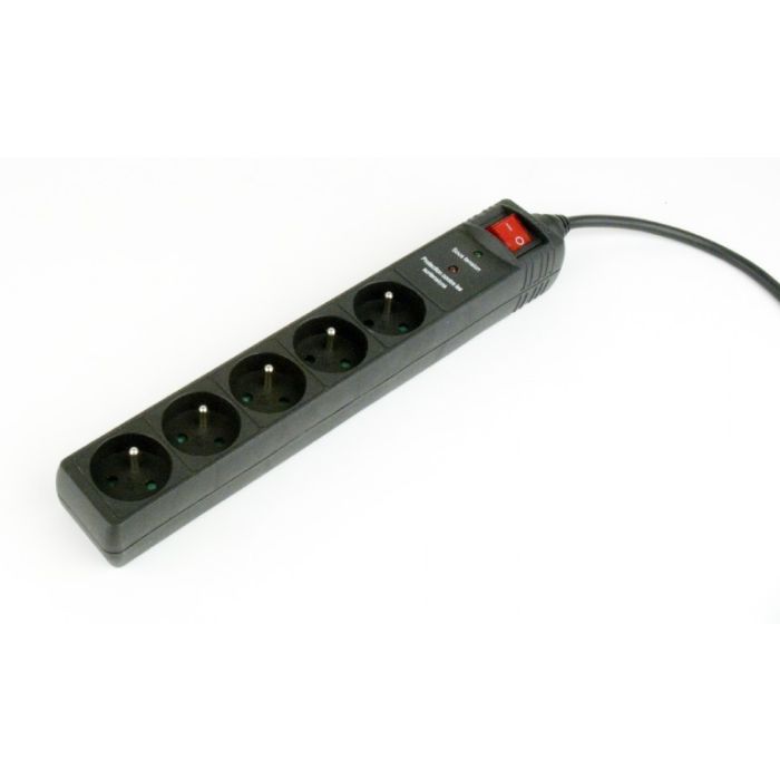 Gembird SPF5-C-15 5 AC outlet 250V 4.5m Black pagarinātājs