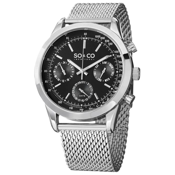 SO & CO Monticello Men's Watch 625006SILVER