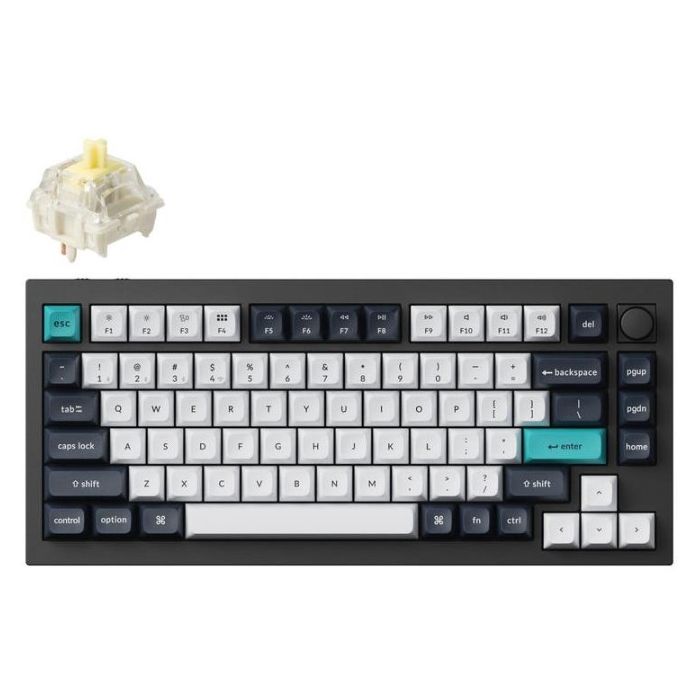 Keychron Q1 Max Wireless RGB Carbon Black Q1M-M4 (Q1M-M4)