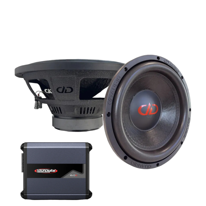 DD Audio DD112a-D4 x2pcs + SounDigital 800.1 EVO5 4 Ohm
