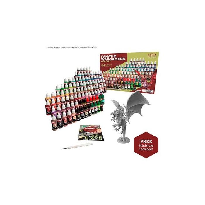 The Army Painter The Army Painter - Warpaints Fanatic Wargamers Paint Set (EN)