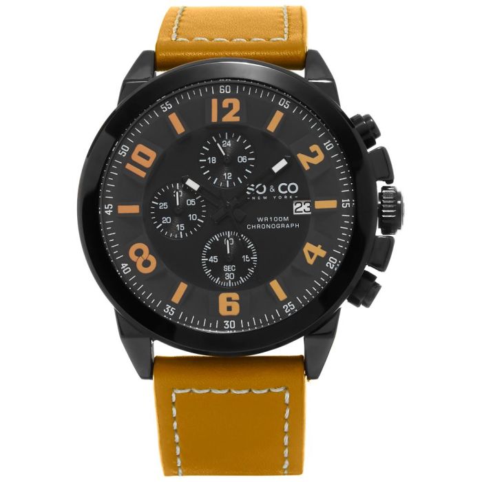 SO & CO Monticello Men's Watch 915212YELLOW SO & CO Monticello Men's Watch 915212YELLOW