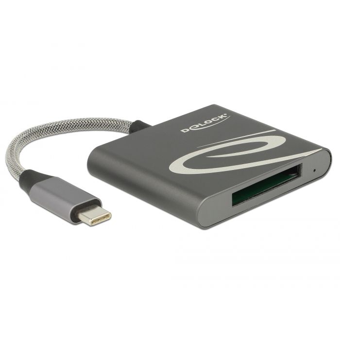 Delock USB Type-C Card Reader for XQD 2.0 Memory Cards