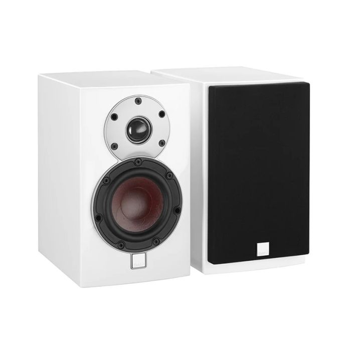DALI Menuet Bookshelf Speakers White High Gloss 2Pc (244010P) DALI Menuet Bookshelf Speakers White High Gloss 2Pc (244010P)