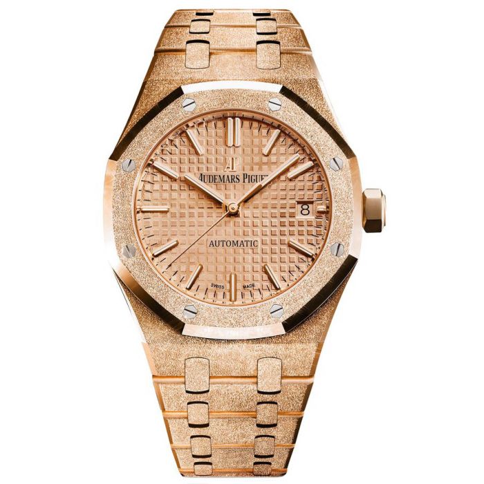 Audemars Piguet Royal Oak Frosted Gold Selfwinding 37mm Men's Watch 15454OR.GG.1259OR.03