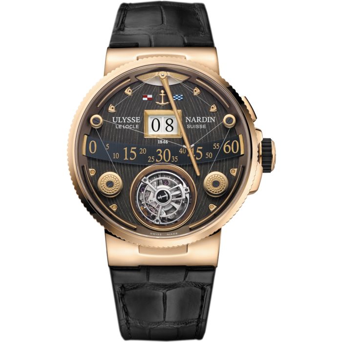 Ulysse Nardin Marine Tourbillon Grand Deck Men's Watch 6302-300/GD