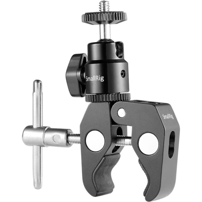 SmallRig 1124 Ball Head Mount and CoolClamp