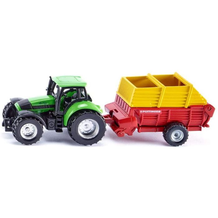 Siku Tractor with Pottinger loader wagon (1676)
