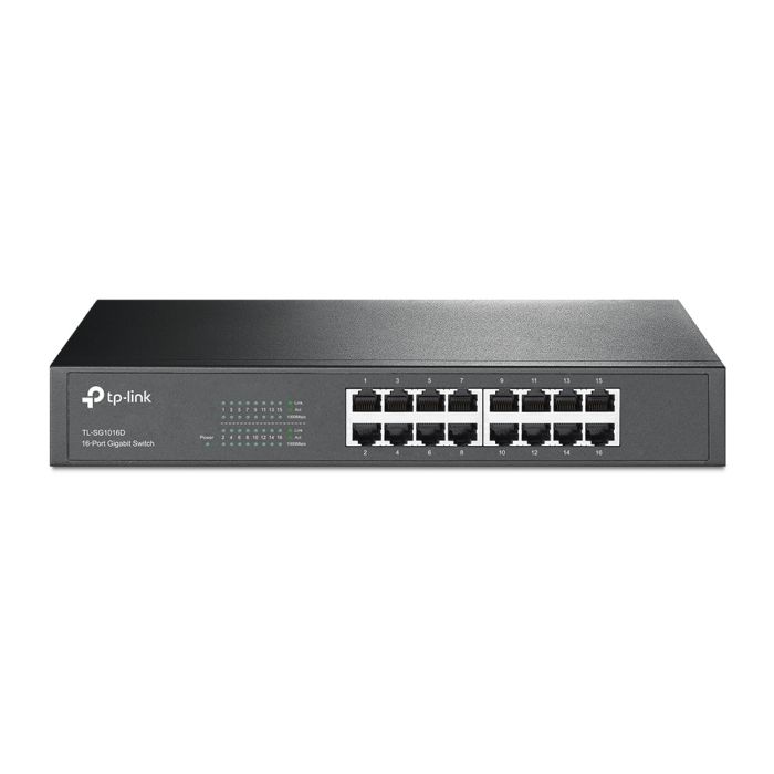 TP-Link TL-SG1016D 16-Port Gigabit Desktop/Rackmount Switch