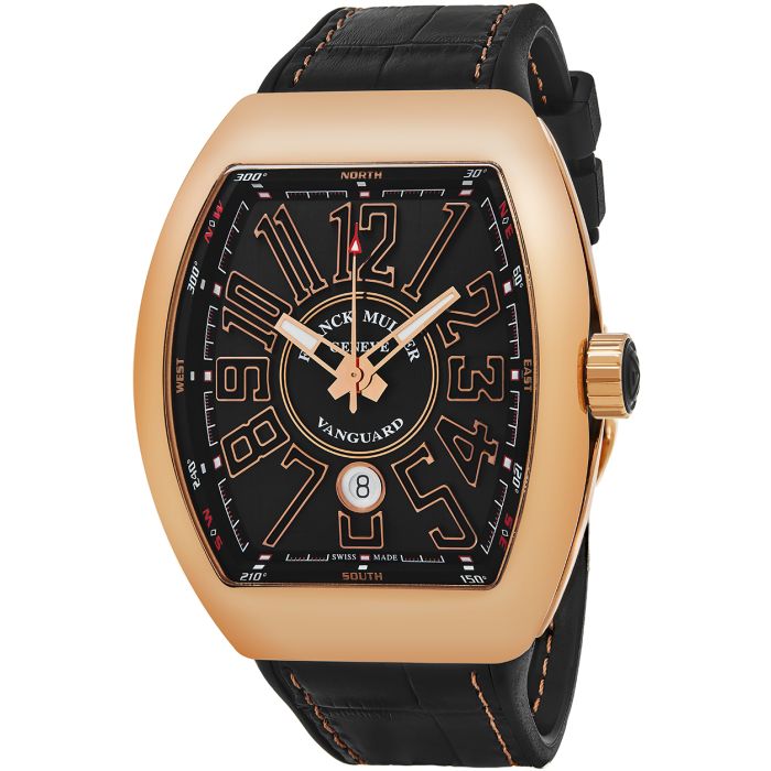 Franck Muller Vanguard Automatic Men's Watch 45SCGLDBLKGLD Franck Muller Vanguard Automatic Men's Watch 45SCGLDBLKGLD
