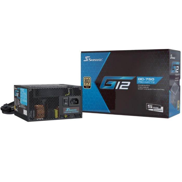 Seasonic ATX Power Supply 750W 100-240V (G12GC-750)