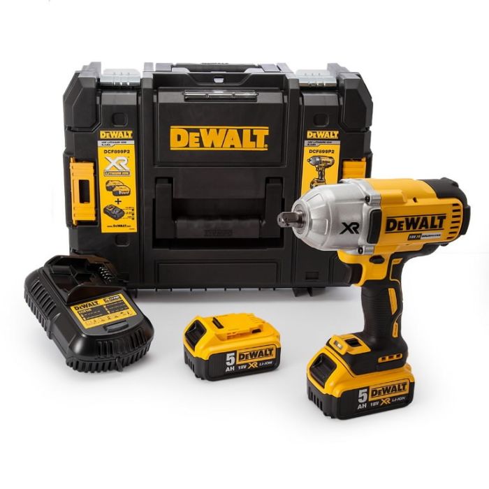 DeWalt DCF899P2-QW power wrench 1900 RPM Black Yellow