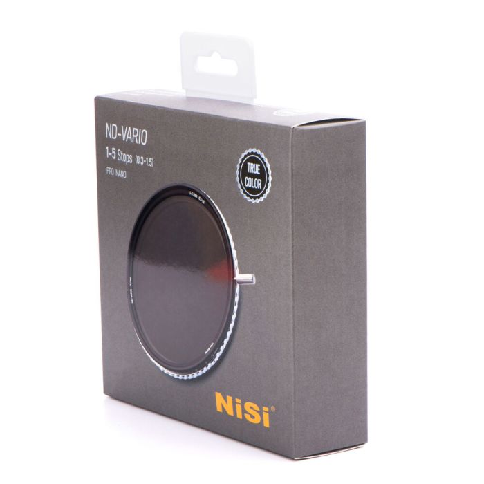 NiSi True Color ND-VARIO Pro Nano 1-5 Stops Variable ND Filter 40.5mm