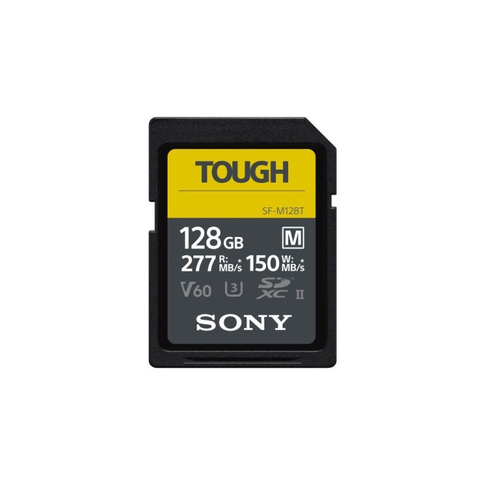 Sony 128GB SF-M Tough Series UHS-II SDXC Memory Card (SF-M128T)