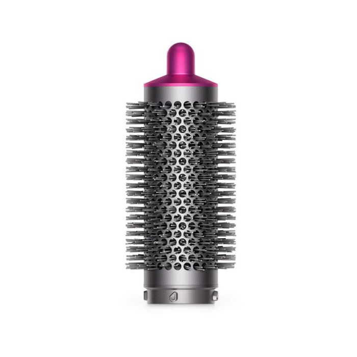 Dyson Round Volumising Brush-Nickel/Fuchsia (969490-01)